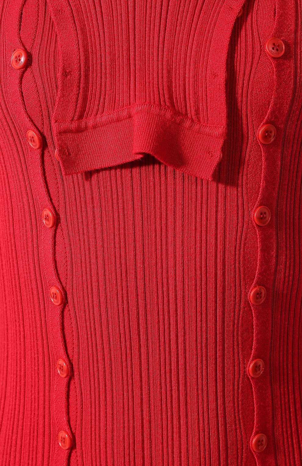 Платье из вискозы JACQUEMUS красного цвета по цене 45400 руб., арт. 194KN10/07440, фото 5 Платье из вискозы JACQUEMUS, арт. 194KN10/07440, фото 5