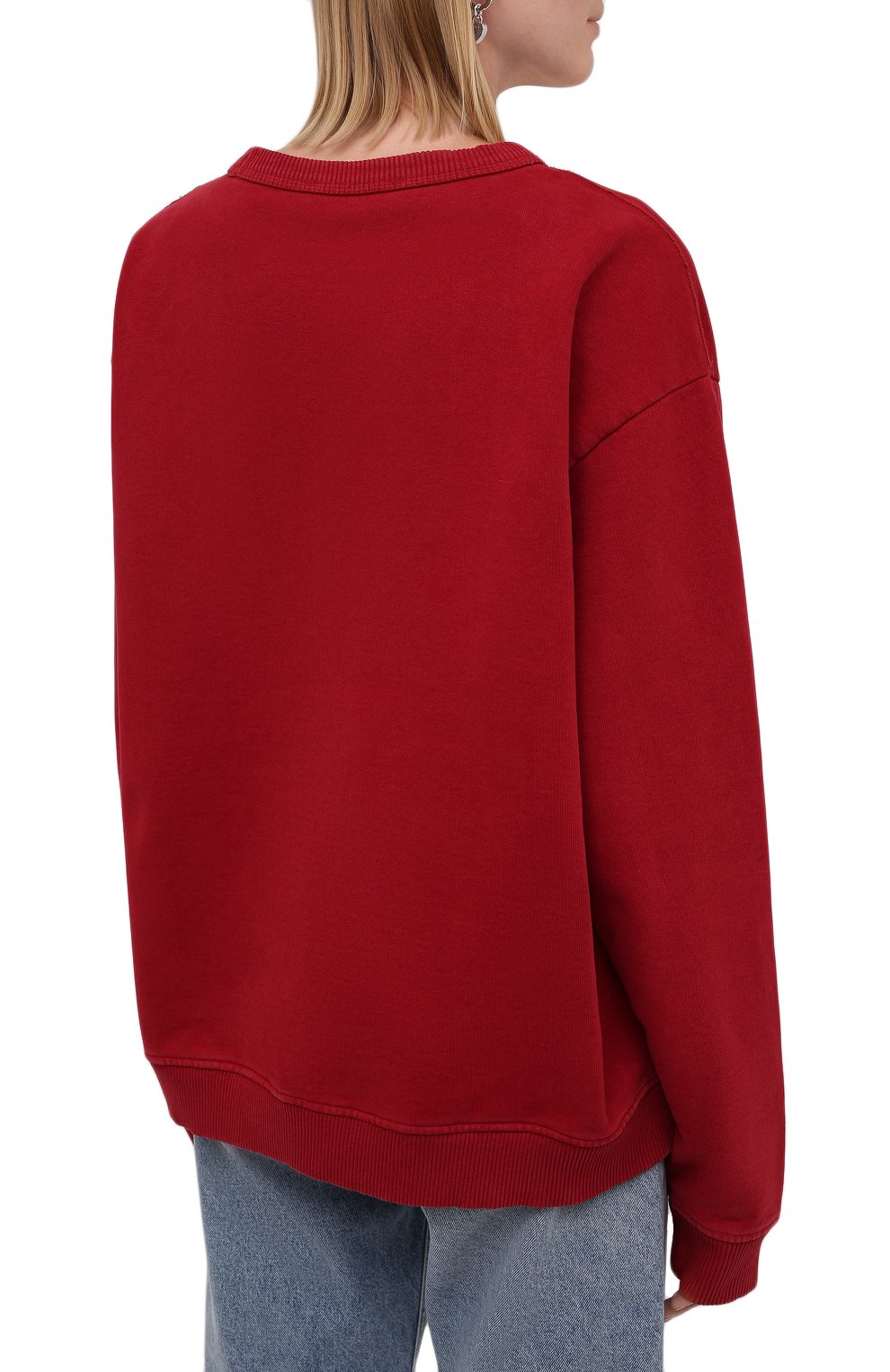 Хлопковый свитшот ACNE STUDIOS, арт. AI0067, фото 4