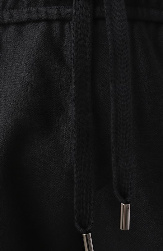 Брюки из шерсти и хлопка Dolce & Gabbana GYACET/GI585 Чёрный  GYACET/GI585 Фото 6