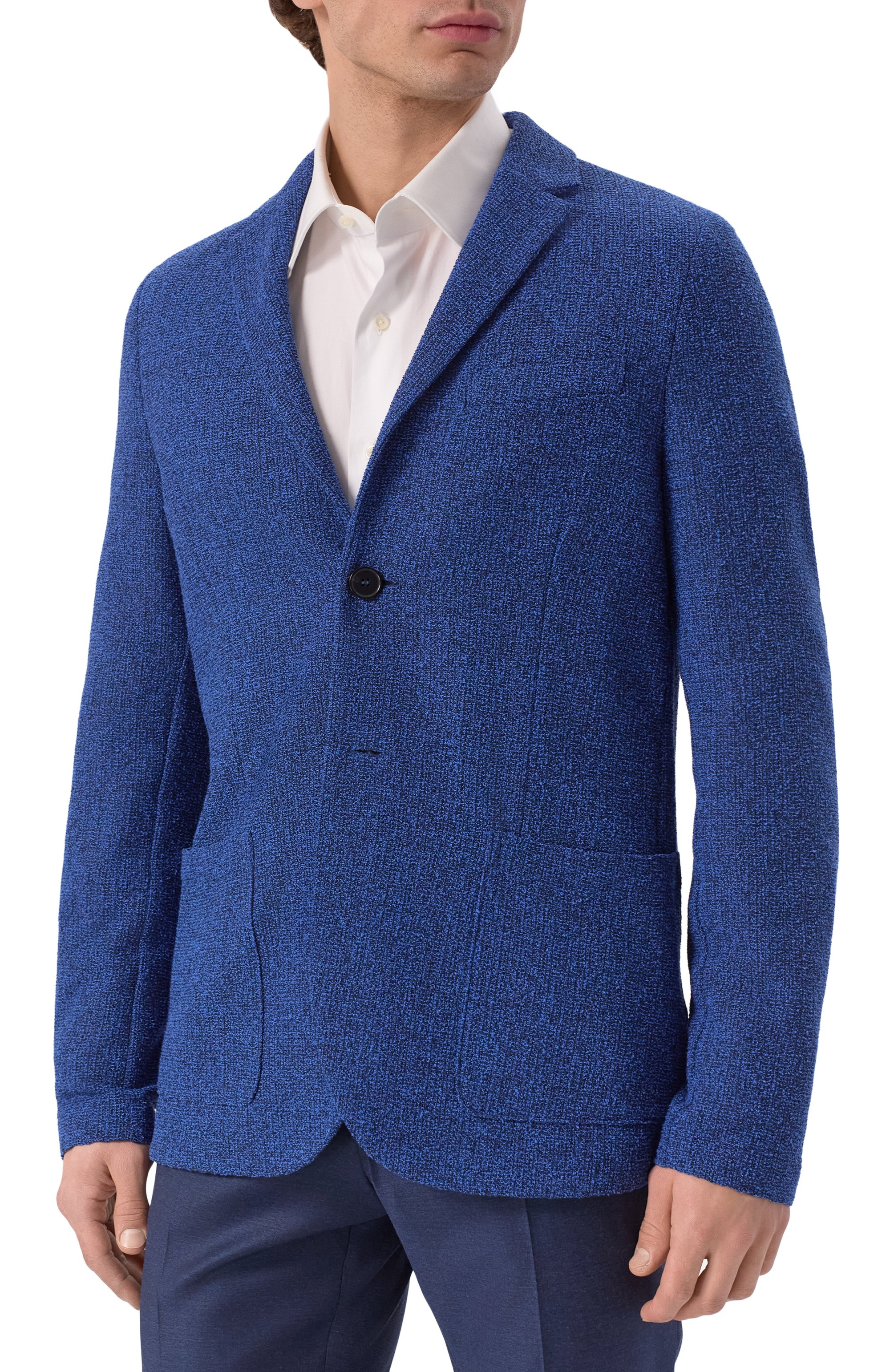 Хлопковый пиджак HARRIS WHARF LONDON, арт. C8Z22PXE, фото 4