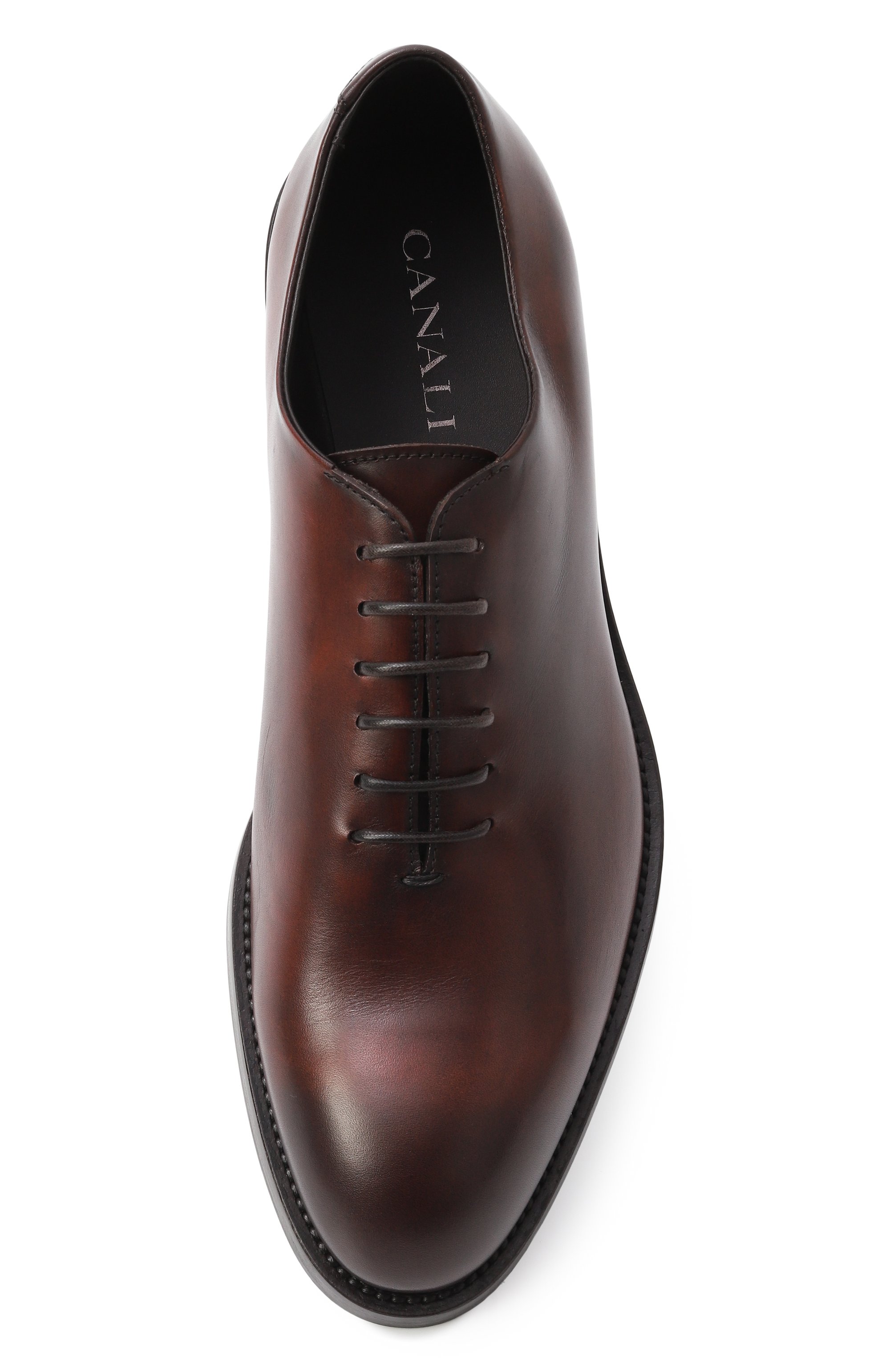 Кожаные оксфорды CANALI, арт. 841401E/RA01022, фото 6