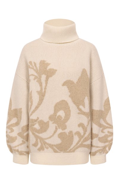 Женский свите из кашемира и вискозы ХОХЛОМА Х АЛЕНА АХМАДУЛЛИНА, арт. WKT1112