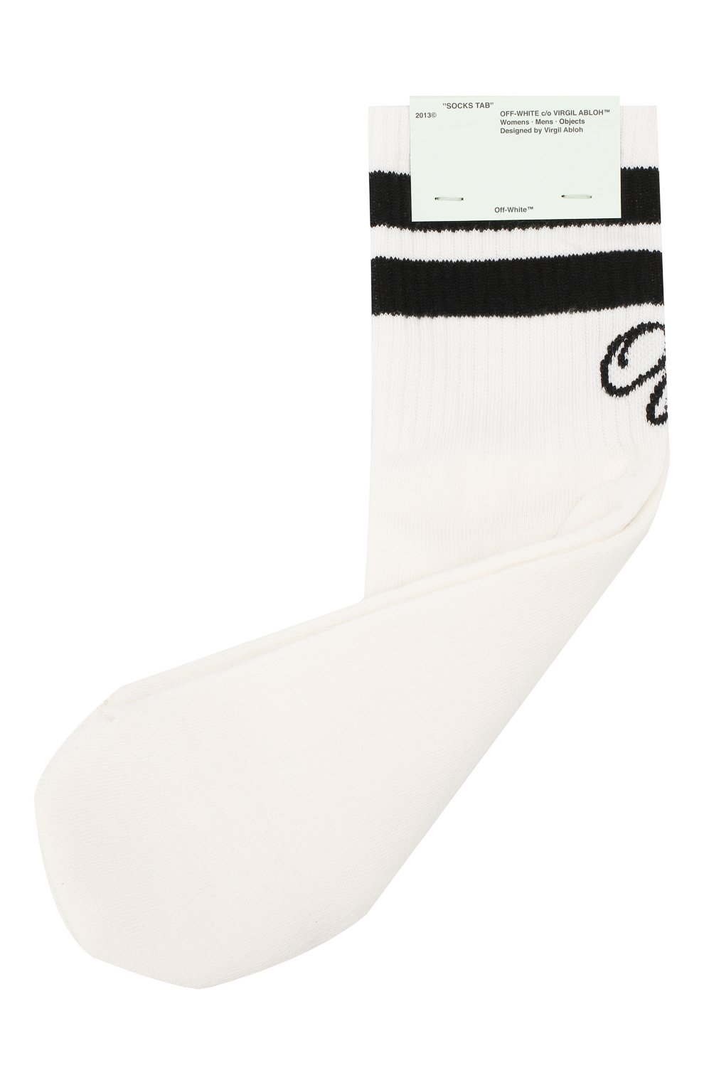 Хлопковые носки OFF-WHITE, арт. 0WRA012E191200790110, фото 1