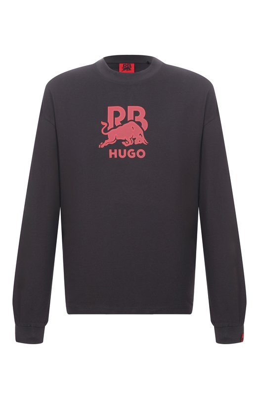 Хлопковый свитшот HUGO x RB HUGO 50551830 Серый 50551830