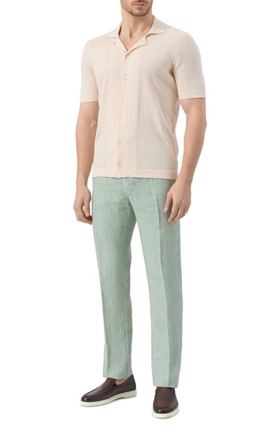 Льняные брюки 120% LINO, арт. 32ALIM299M/0253/S00, фото 2