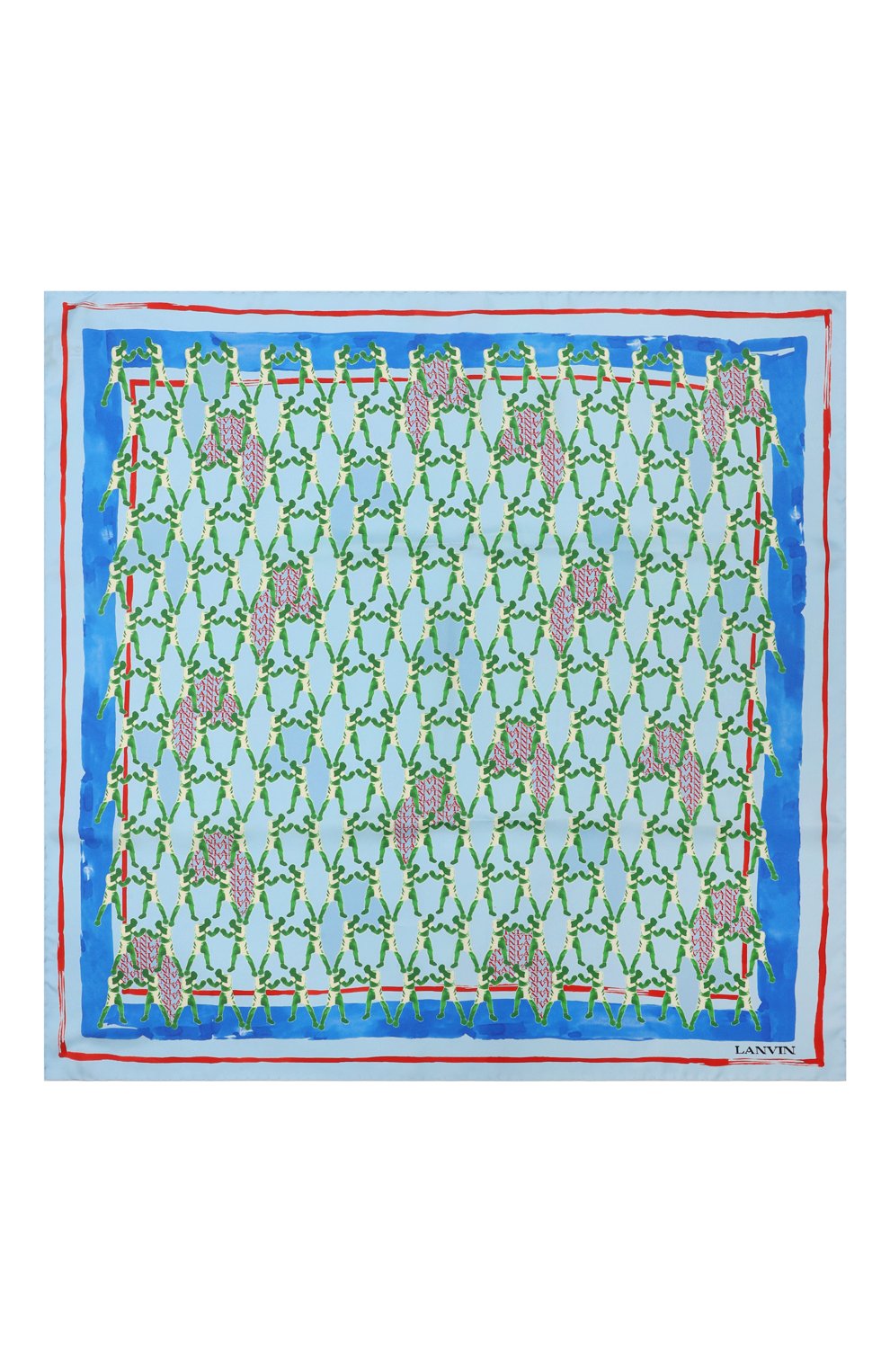 Шелковый платок LANVIN, арт. 6L9090/SS224, фото 4