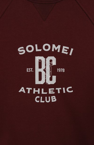 Хлопковый свитшот BRUNELLO CUCINELLI, арт. BW863E193C, фото 3