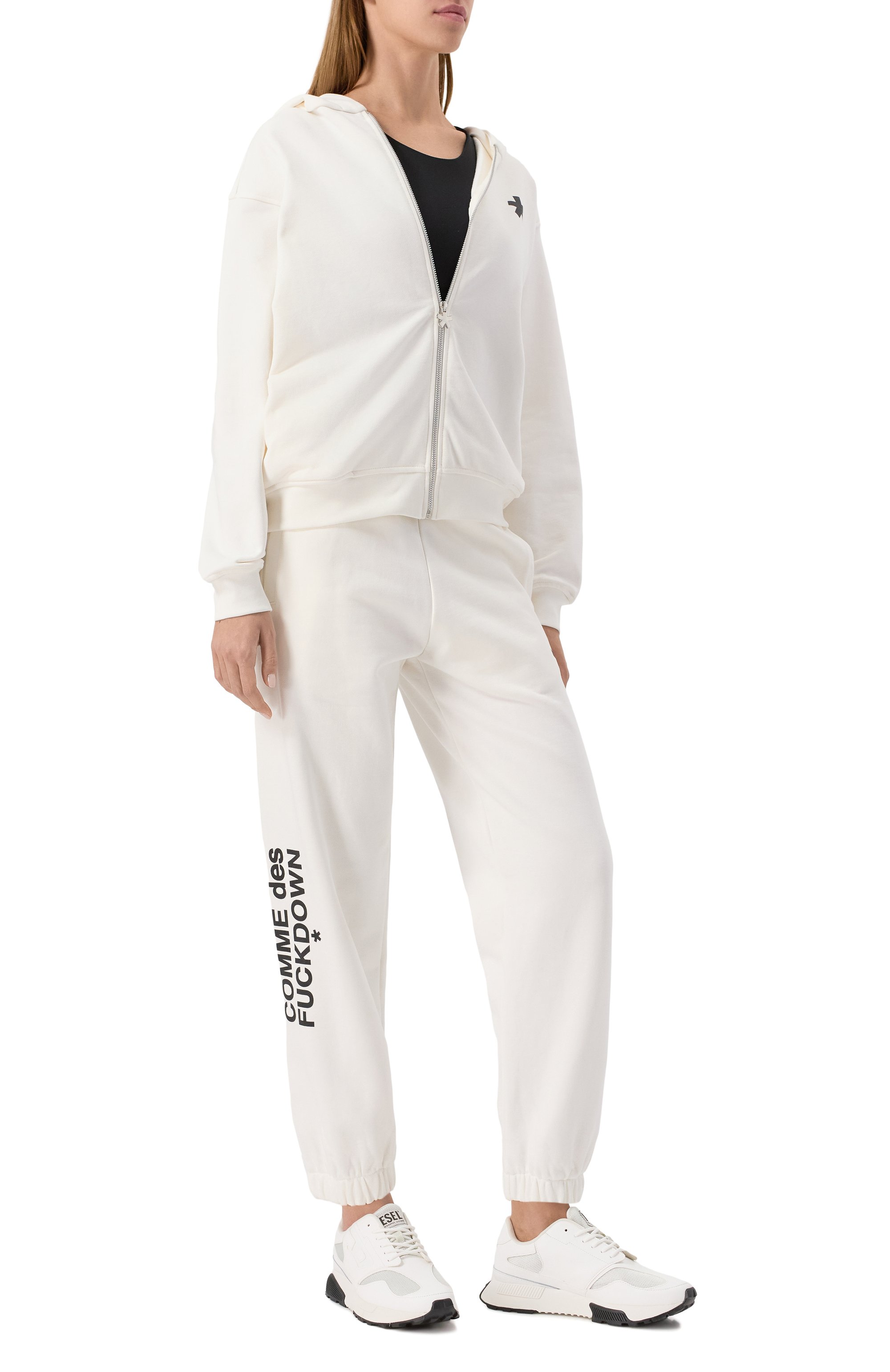 Хлопковые джоггеры COMME DES FUCKDOWN, арт. CFABW01222, фото 2