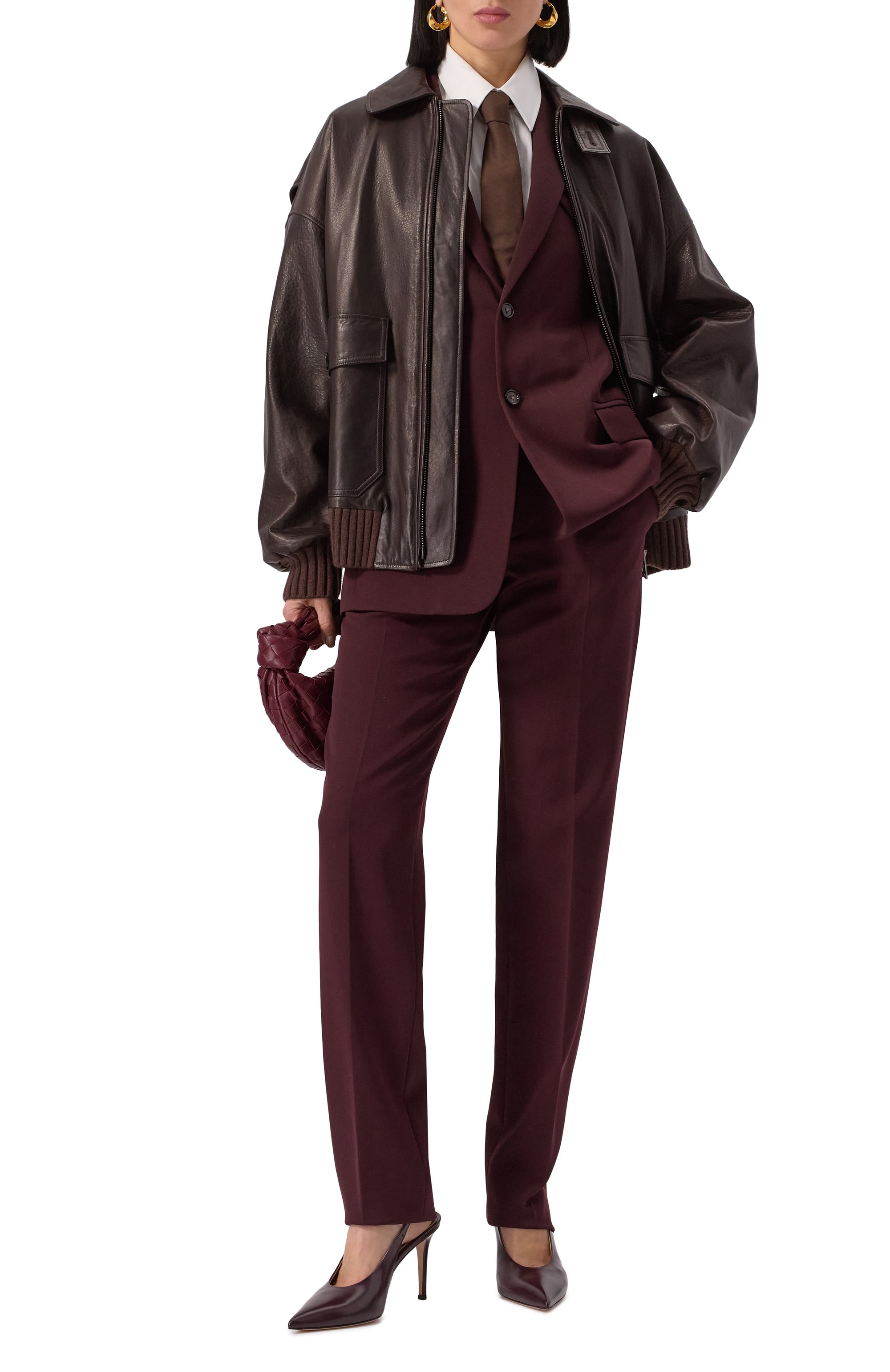 Кожаный бомбер MVST, арт. ZTRBCK-Y307-1/Z2269-1, фото 2