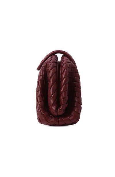 Сумка lauren 1980 small BOTTEGA VENETA бордового цвета по цене 459500 руб., арт. 804038 V4P61, фото 4 Сумка lauren 1980 small BOTTEGA VENETA, арт. 804038 V4P61, фото 4