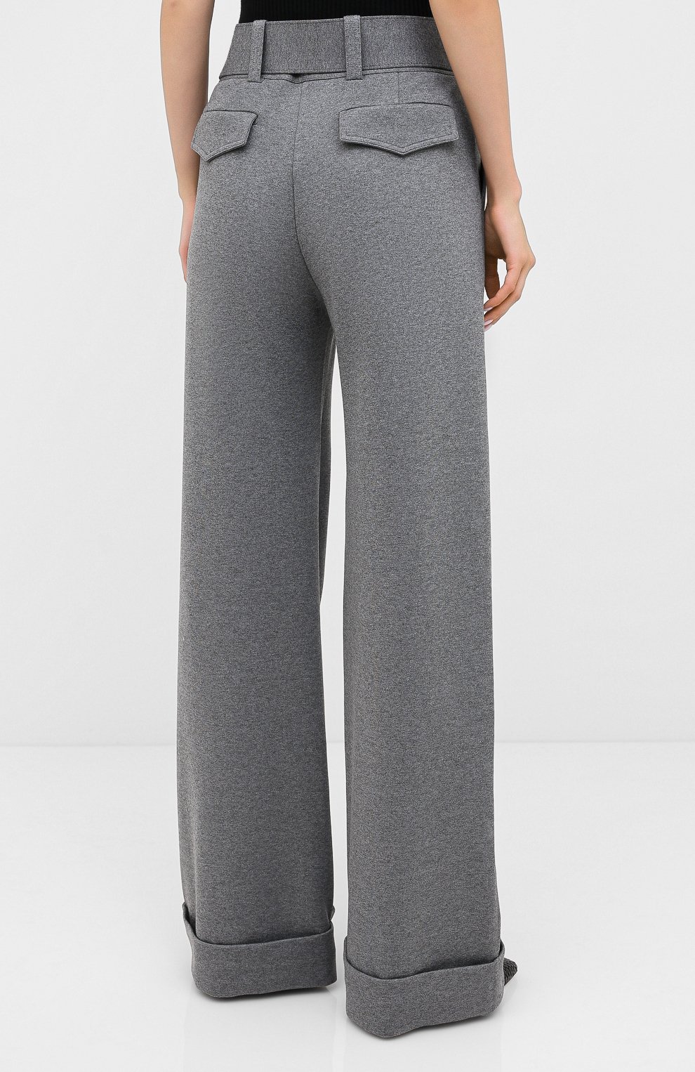 Брюки из вискозы VICTORIA, VICTORIA BECKHAM, арт. 2120JTR000484A, фото 4