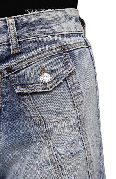Джинсы DSQUARED2 тёмно-голубого цвета по цене 74850 руб., арт. S72LB0445/S30342, фото 5 Джинсы DSQUARED2, арт. S72LB0445/S30342, фото 5