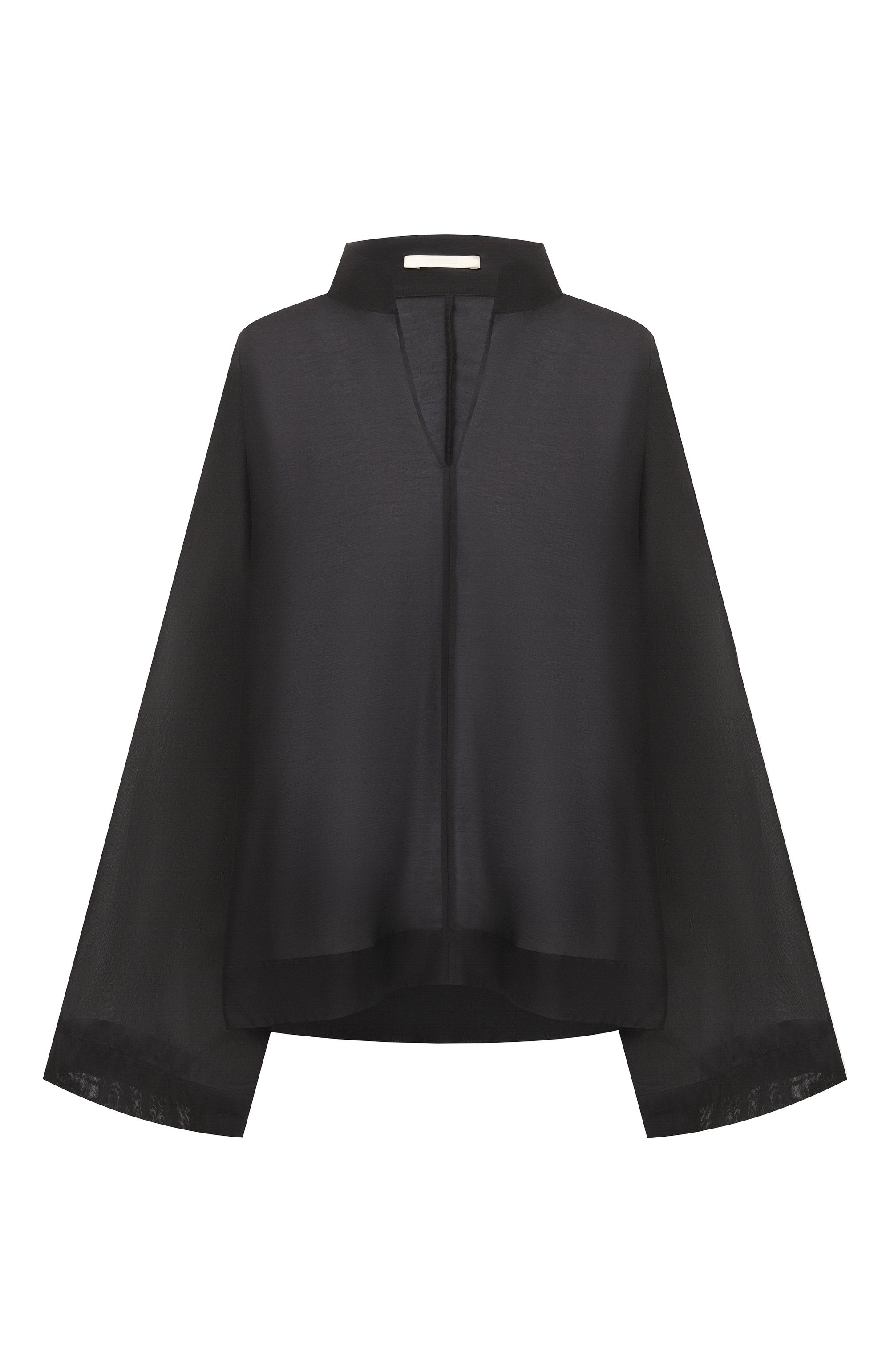 Блузка из хлопка и шелка 12 STOREEZ, арт. 137122, фото 1