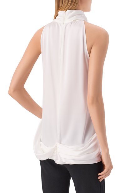 Атласный топ BALMAIN, арт. GF0AG905/SE95, фото 4