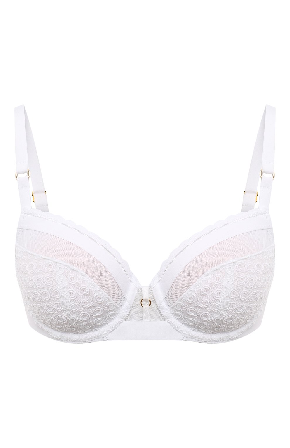 Бюстгальтер с плотной чашкой CHANTELLE белого цвета по цене 16290 руб., арт. C11ZM0, фото 1 Бюстгальтер с плотной чашкой CHANTELLE, арт. C11ZM0, фото 1