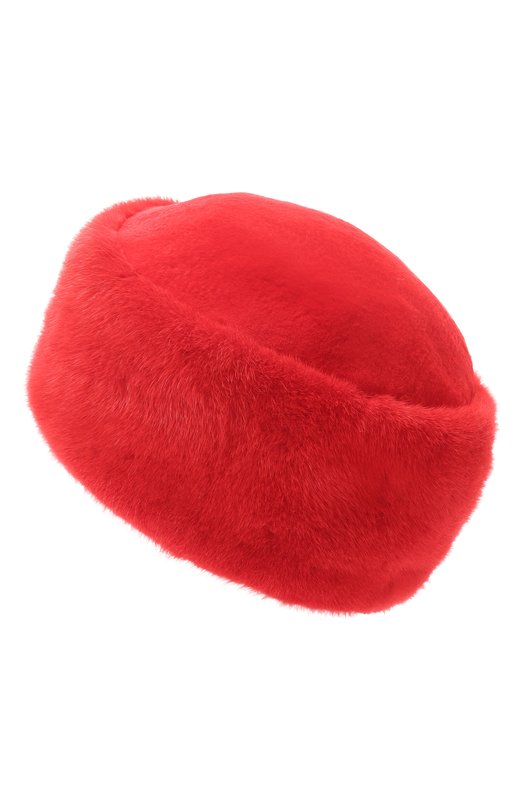 Меховая шапка Татти из норки FurLand 0163500140276601023 Красный  0163500140276601023 Фото 2