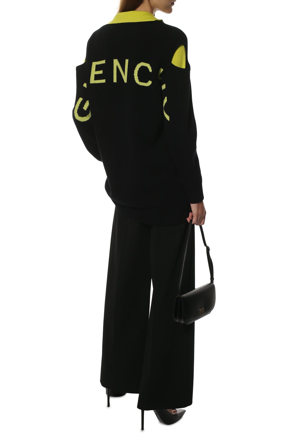 Кардиган из шерсти и кашемира GIVENCHY, арт. BW90ES4ZBJ, фото 2