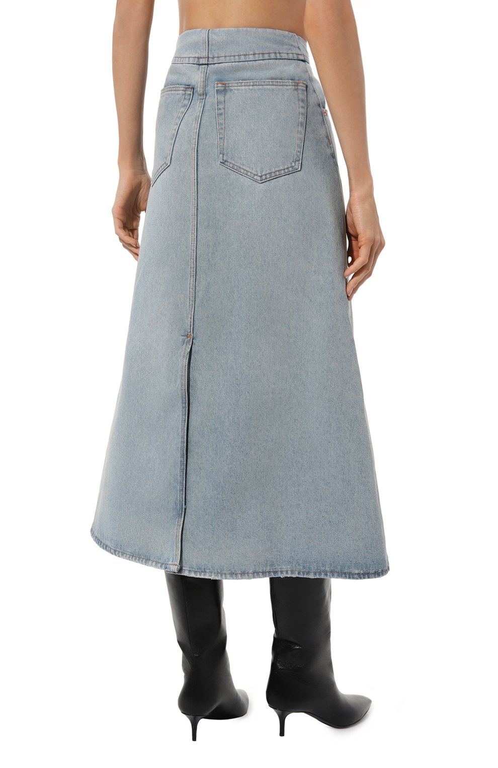 Джинсовая юбка MM6, арт. S52MI0002/S30589, фото 4