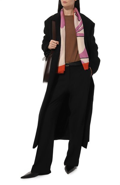 Платок из вискозы и шерсти COCCINELLE, арт. E7 PXU 33 01 01, фото 2