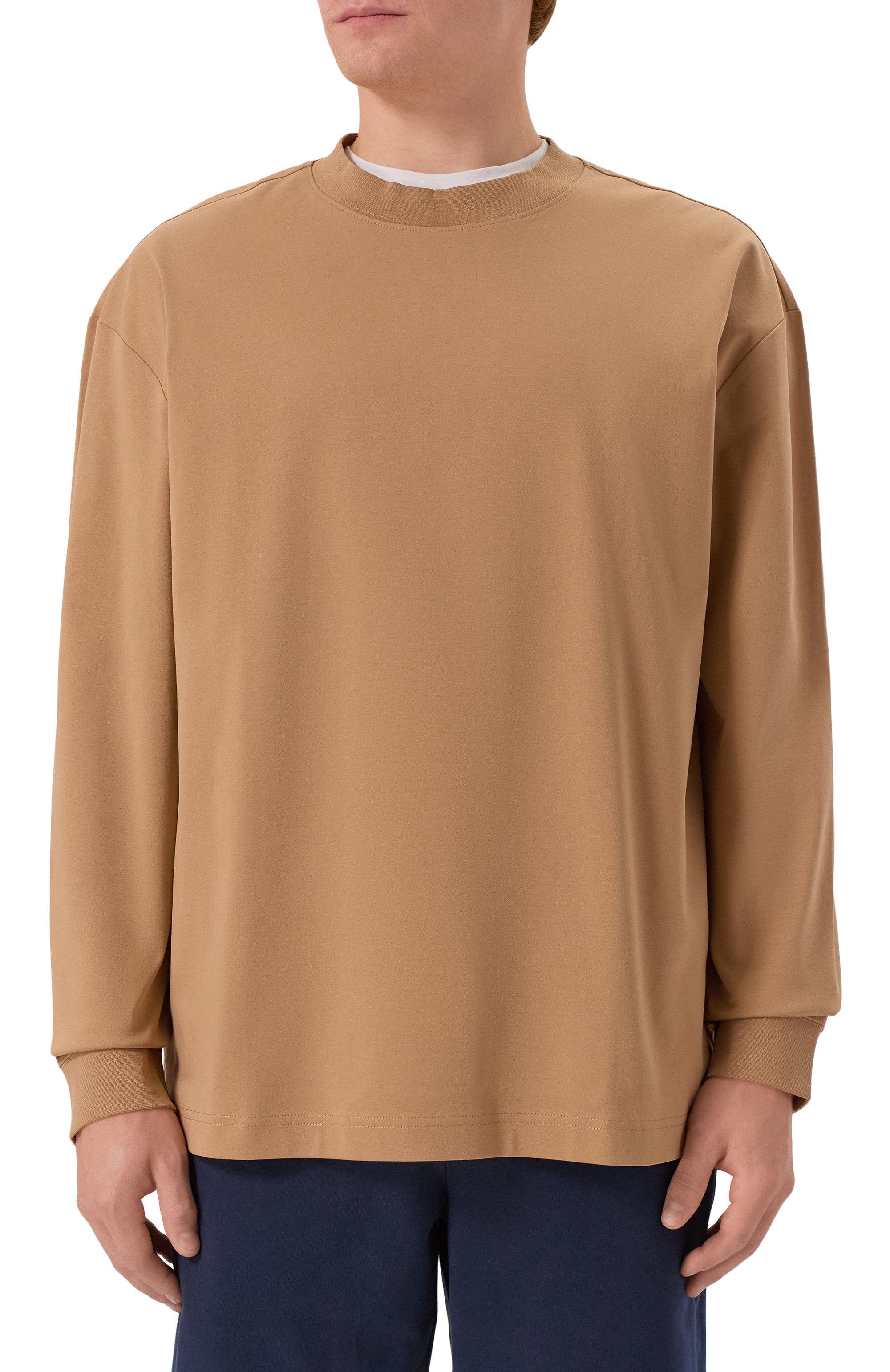 Хлопковый лонгслив BOSS, арт. 50531331, фото 3