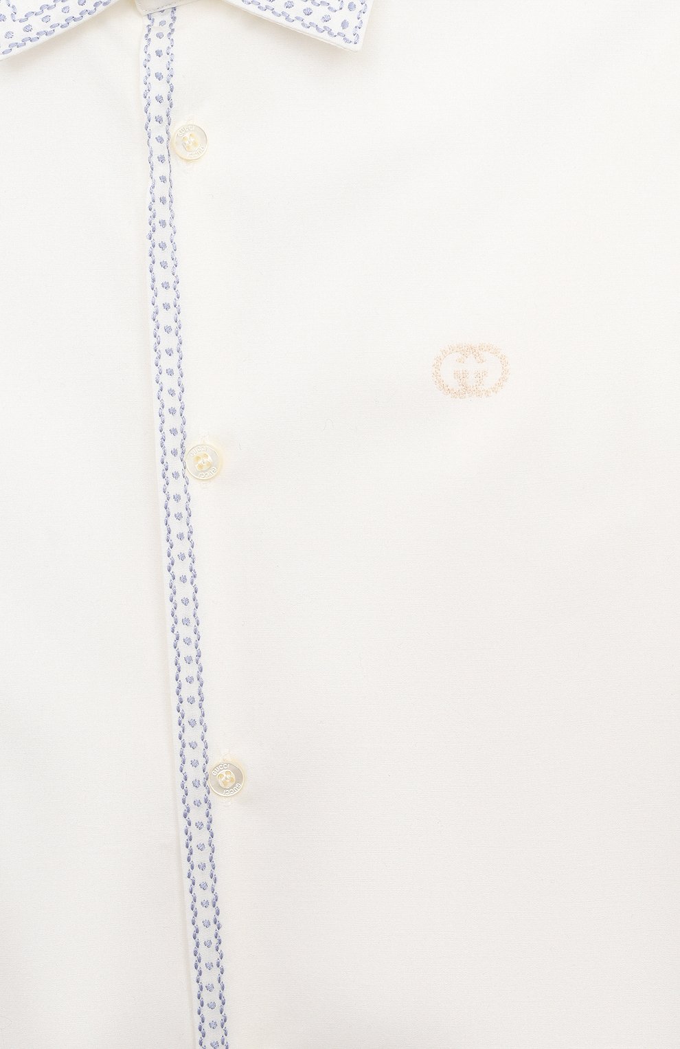 Хлопковая рубашка GUCCI, арт. 692761, фото 3