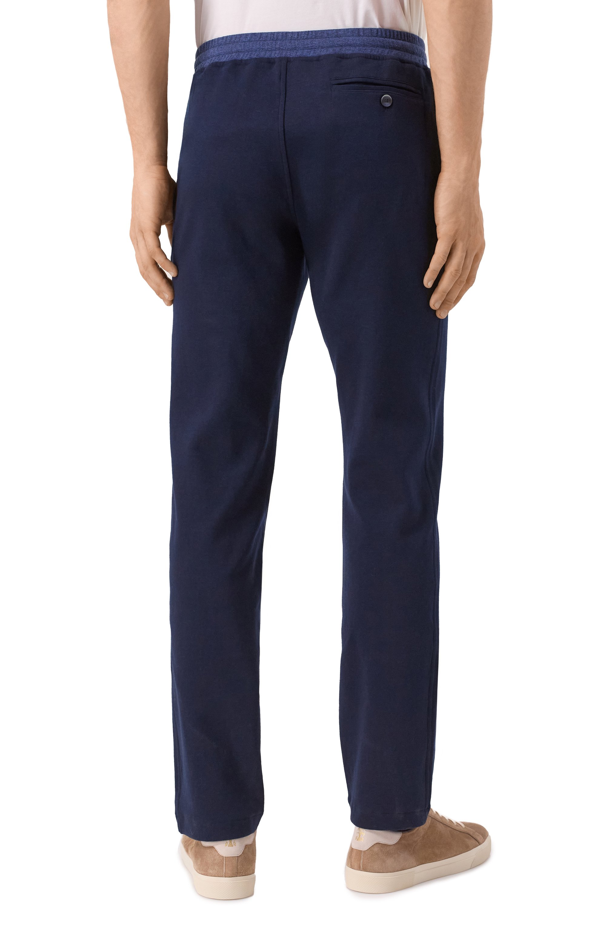 Хлопковые брюки CAPOBIANCO, арт. 18M707.TS00., фото 4