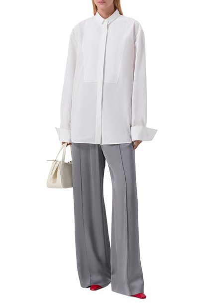 Женские брюки из вискозы JIL SANDER, арт. J02KA0180/J65022