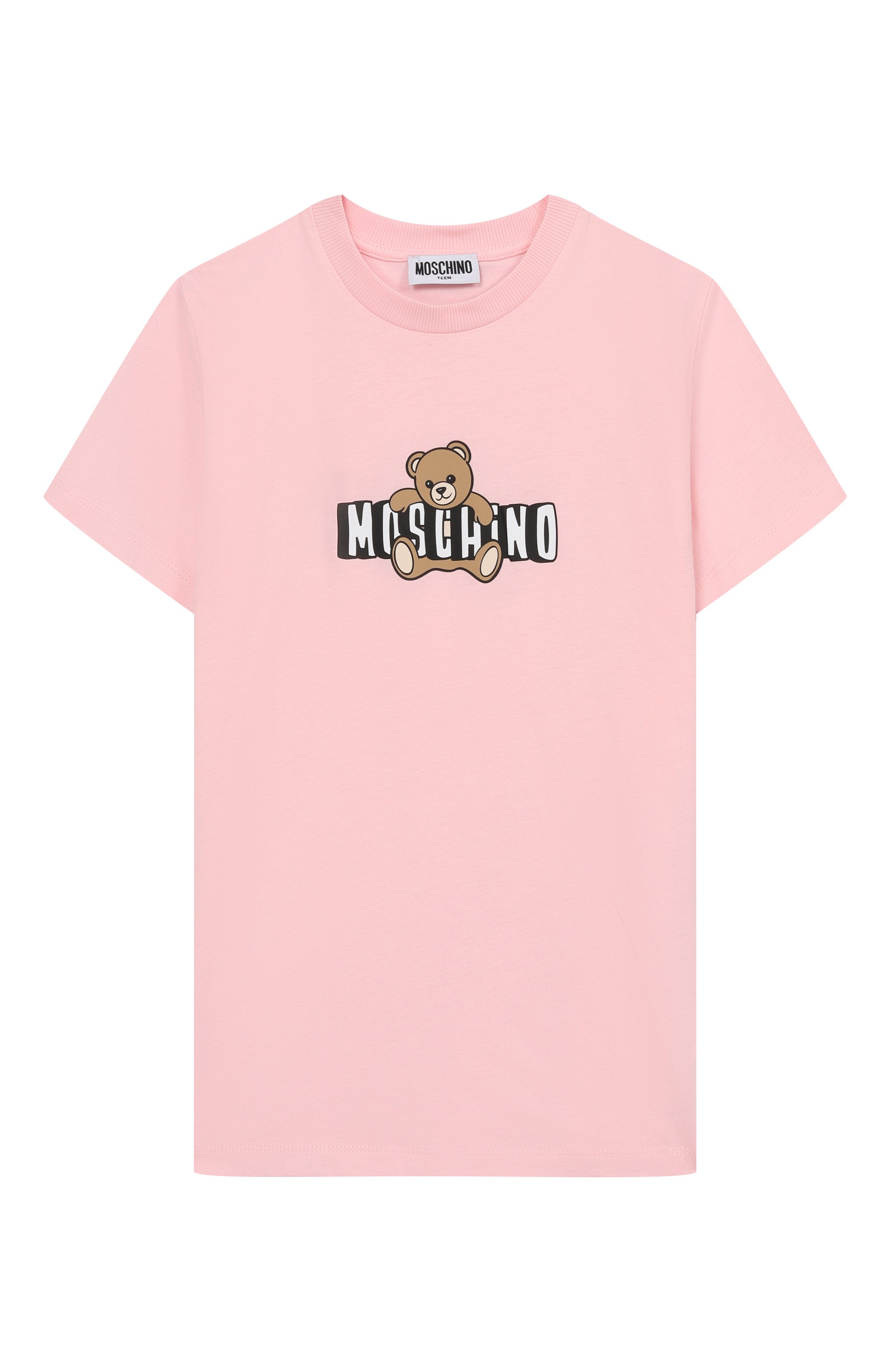 Хлопковая футболка MOSCHINO, арт. HZM058/LAA03, фото 1