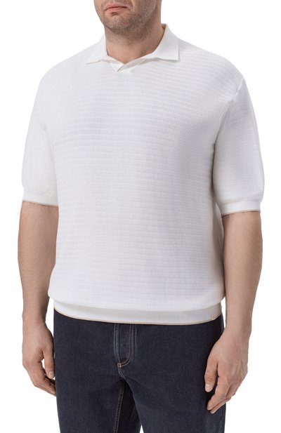 Хлопковое поло PAUL&SHARK, арт. 26411657, фото 3