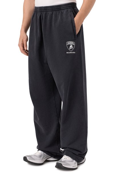 Хлопковые брюки balenciaga x automobili lamborghini BALENCIAGA, арт. 826637/TSV08, фото 3
