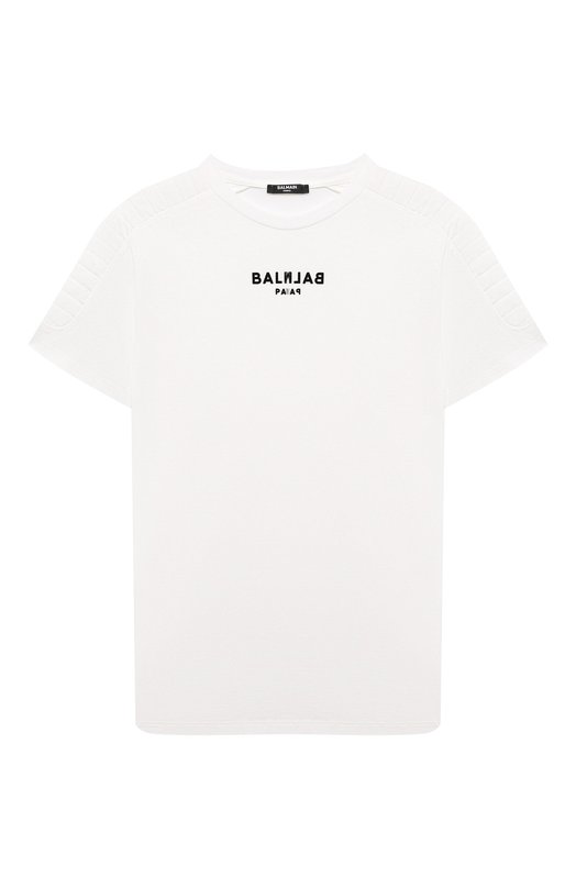 Хлопковая футболка Balmain