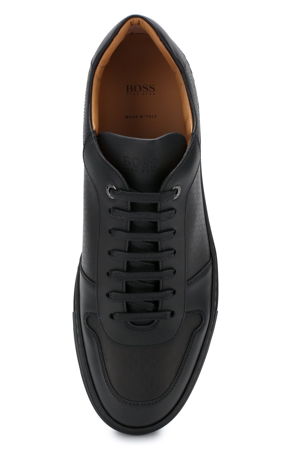 Кожаные кеды BOSS, арт. 50427572, фото 5