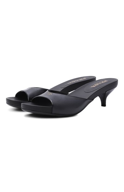 Женские лакированные мюли PRADA, арт. 1XX799/069