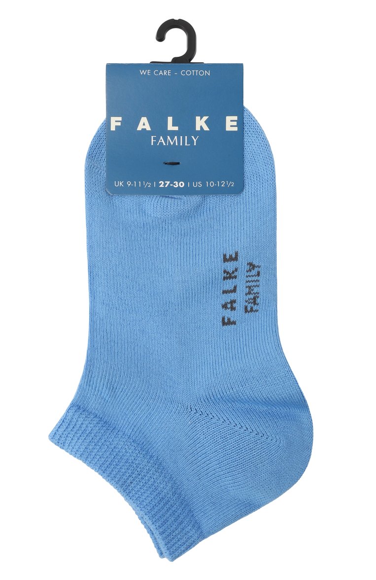Детские хлопковые носки FALKE синего цвета, арт. 12997 | Фото 1 (Материал: Хлопок, Текстиль; Нос: Не проставлено; Кросс-КТ: Носки; Мальчики Кросс-КТ: Носки; Автоматизация состава: Проставлено)