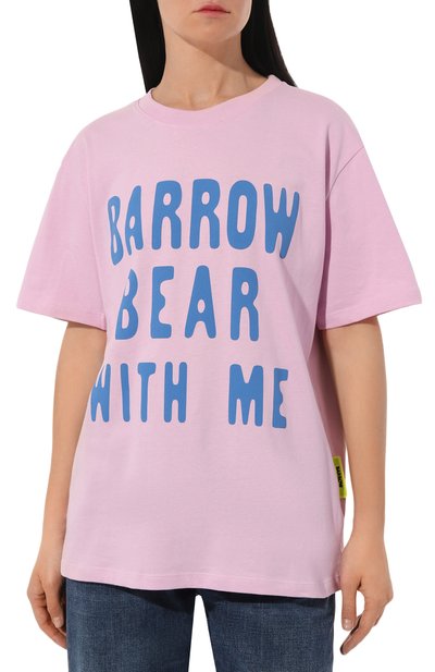 Хлопковая футболка BARROW, арт. F3BWW0TH130, фото 3