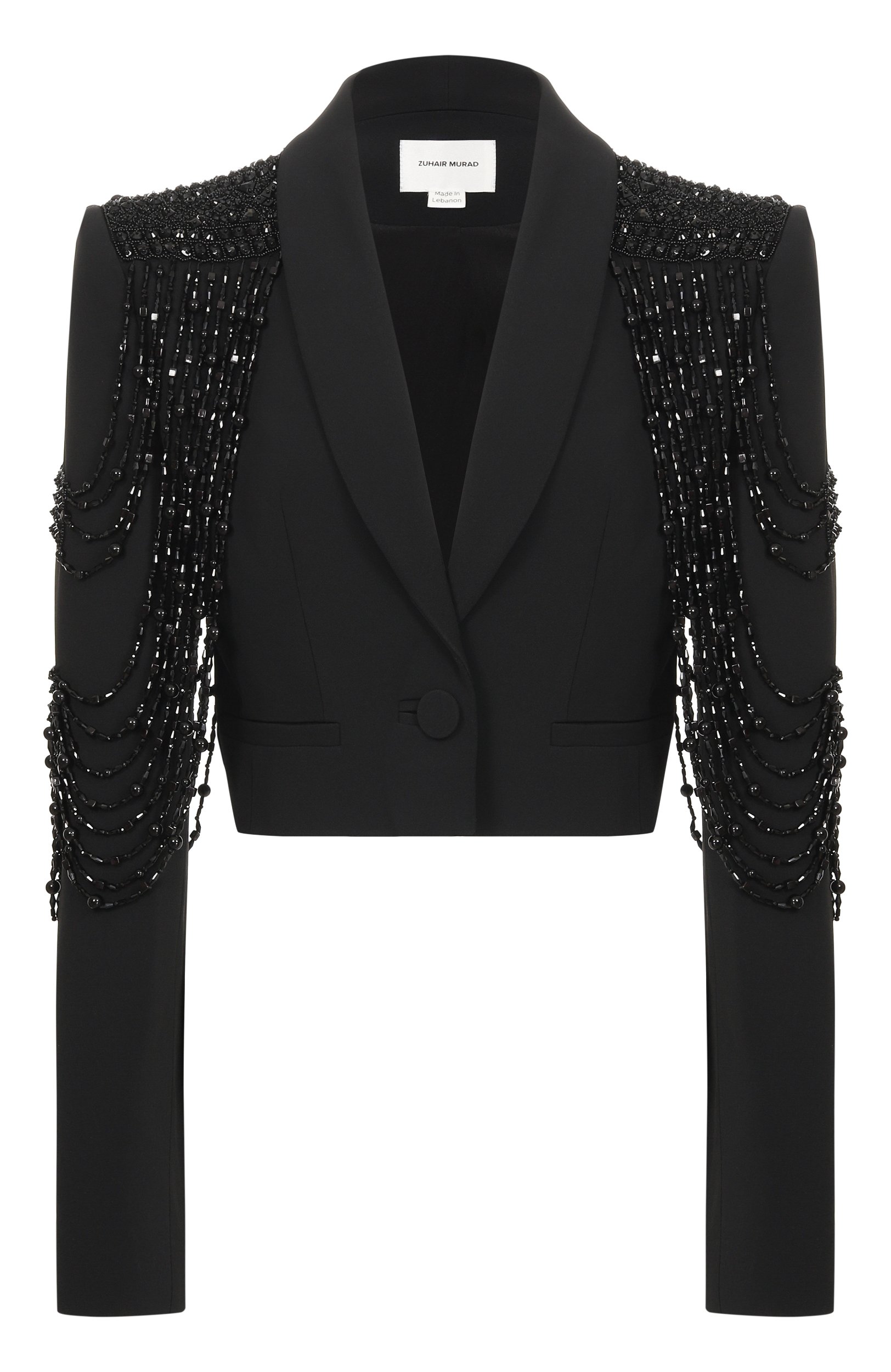 Жакет с отделкой бисером ZUHAIR MURAD, арт. PJK26030/CRCA022, фото 1