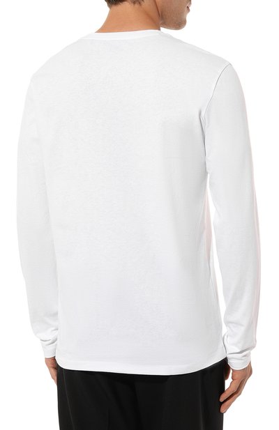 Хлопковый лонгслив BOSS ORANGE, арт. 50476192, фото 4