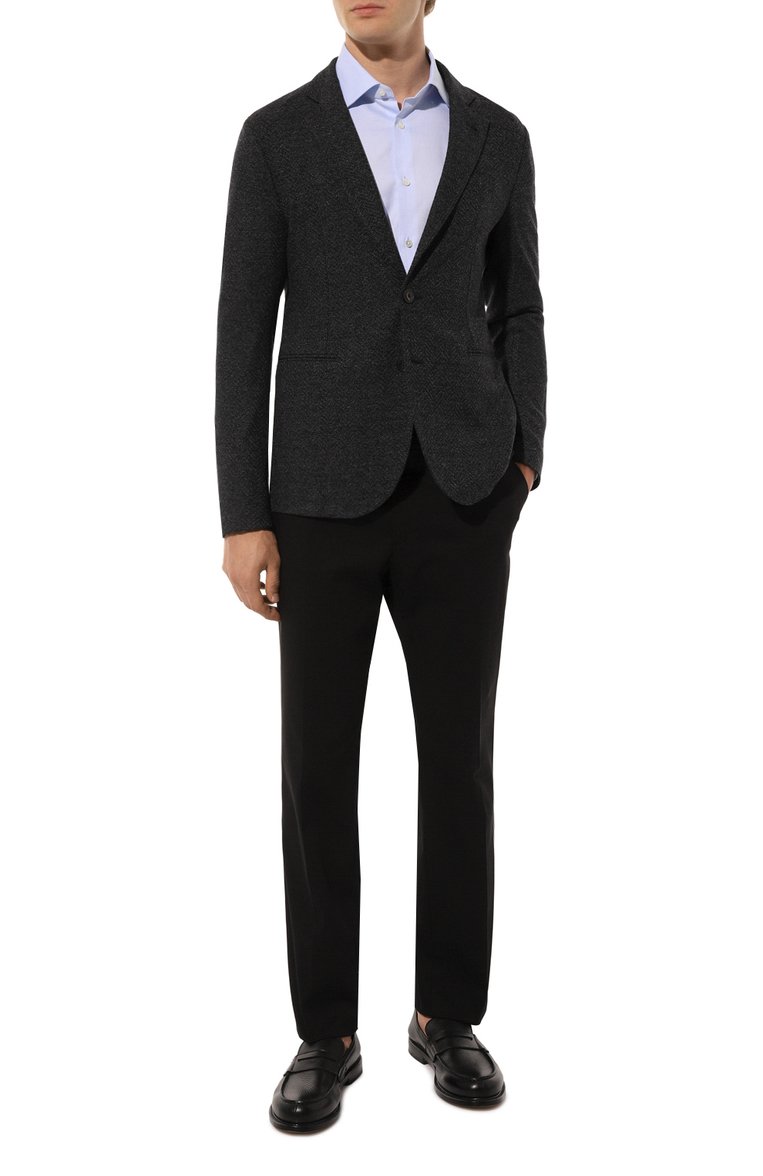 Пиджак из вискозы и шерсти EMPORIO ARMANI, арт. EM000069/TE10582, фото 1