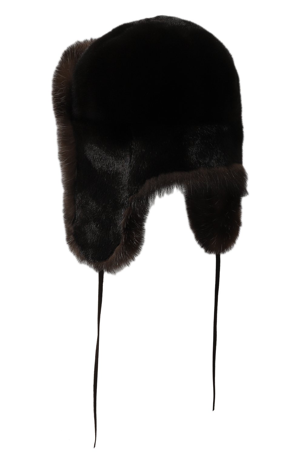 Шапка-ушанка сандра из меха норки и соболя FURLAND, арт. 0139625610018400000, фото 2