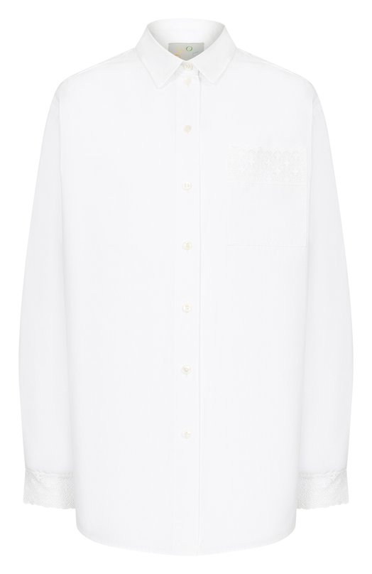 Хлопковая рубашка OLOLOL OLSH020/3303.100 Белый OLSH020/3303.100