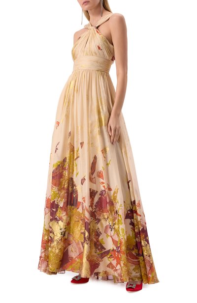 Шелковое платье ZUHAIR MURAD, арт. RDR25059/CHSI032, фото 3