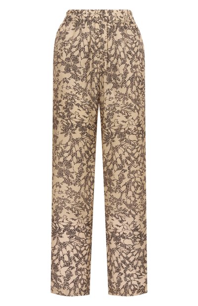 Женские брюки из вискозы и шелка GOLDEN GOOSE DELUXE BRAND, арт. GWP00821.P001913