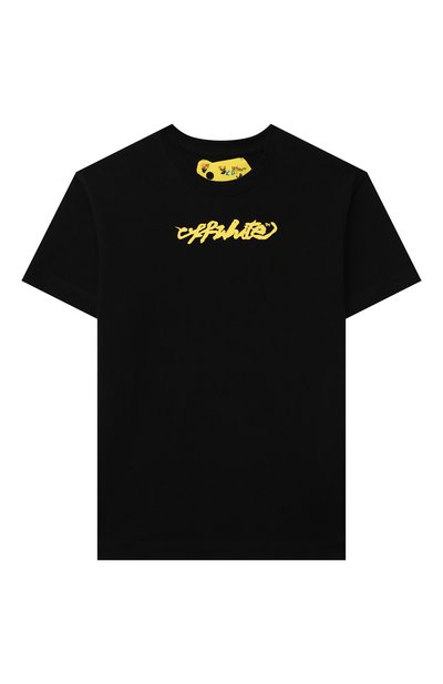 Хлопковая футболка OFF-WHITE, арт. 0BAA002F21JER007, фото 1