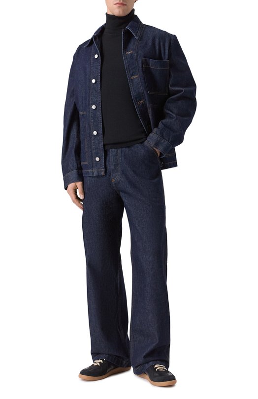 Шерстяная водолазка Dries Van Noten 021200-2700-900 Чёрный  021200-2700-900 Фото 2
