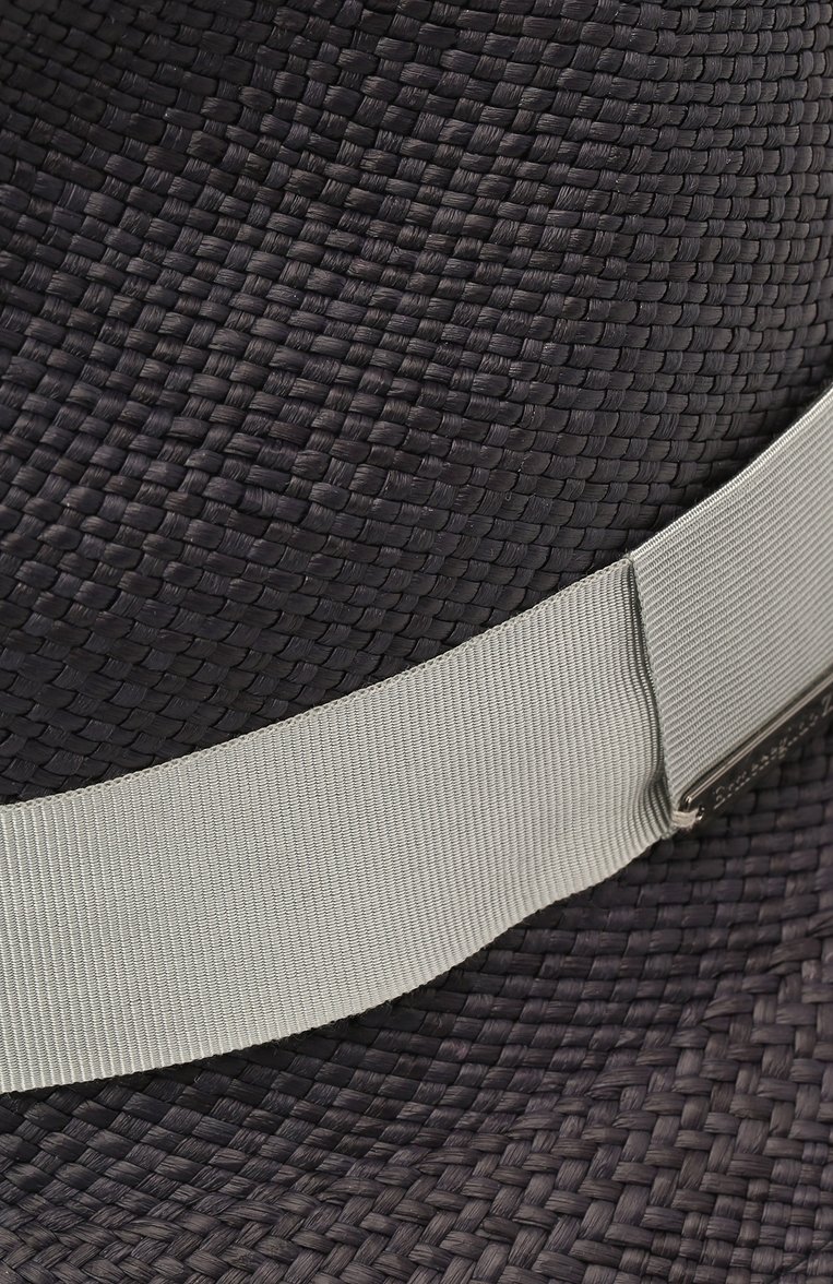 Мужская шляпа ZEGNA темно-коричневого цвета, арт. Z9I13/B9P | Фото 3 (Материал: Текстиль, Растительное волокно; Нос: Не проставлено; Материал сплава: Проставлено)