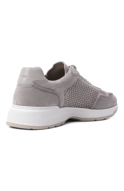 Замшевые кроссовки ZILLI, арт. H0199AM1194VZEV06, фото 4