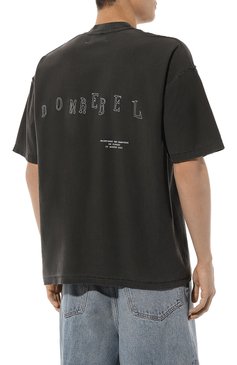 Мужская хлопковая футболка DOMREBEL темно-серого цвета, арт. C0MIC PALS/T-SHIRT | Фото 4 (Рукава: Короткие; Длина (для топов): Стандартные; Стили: Гранж; Принт: С принтом; Материал сплава: Проставлено; Материал внешний: Хлопок; Драгоценные камни: Проставлено)