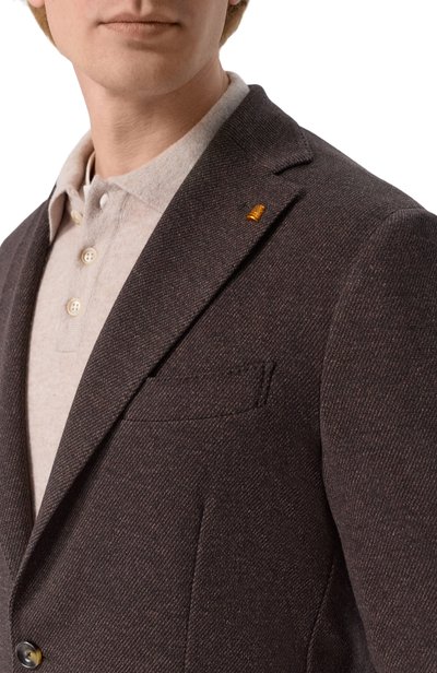 Пиджак из шерсти и хлопка SARTORIA LATORRE, арт. JD74/JK136, фото 5