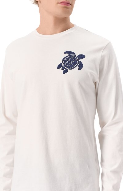 Хлопковый лонгслив VILEBREQUIN, арт. VBMTS0008-V76/03059, фото 5