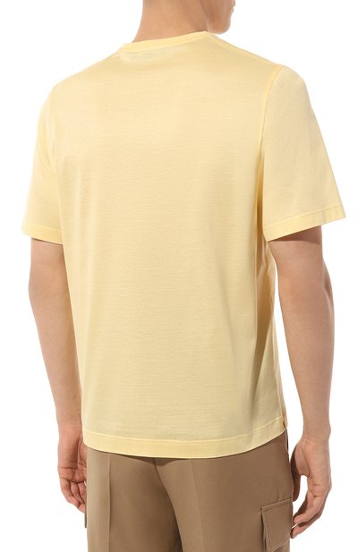 Хлопковая футболка ZILLI, арт. TSR02AM0110VZF173, фото 4